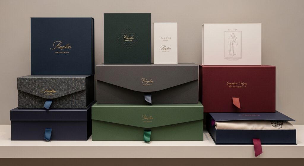 Custom Luxury Apparel Boxes
