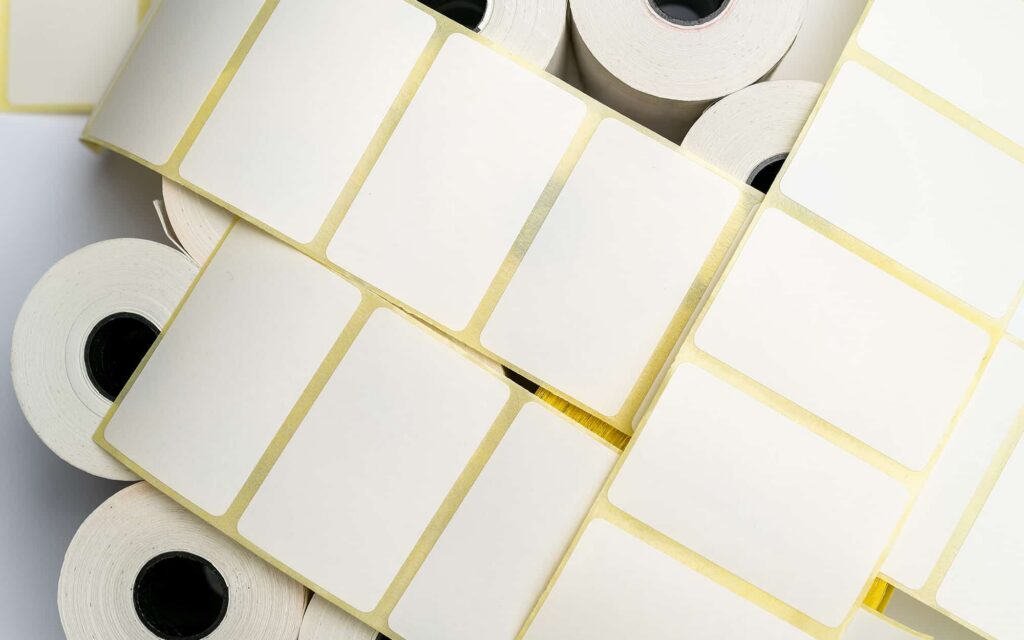 Custom matte labels