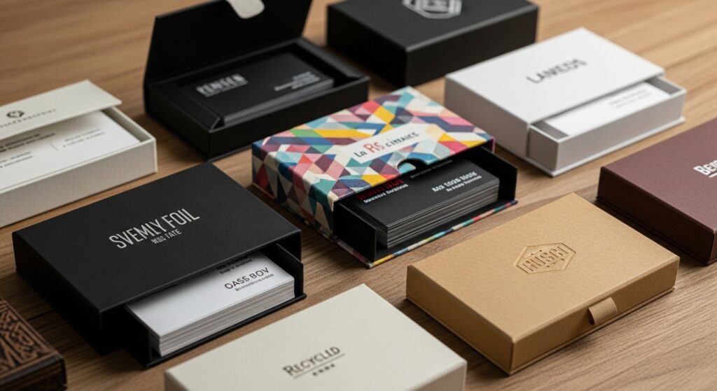 Custom Business Card Boxes