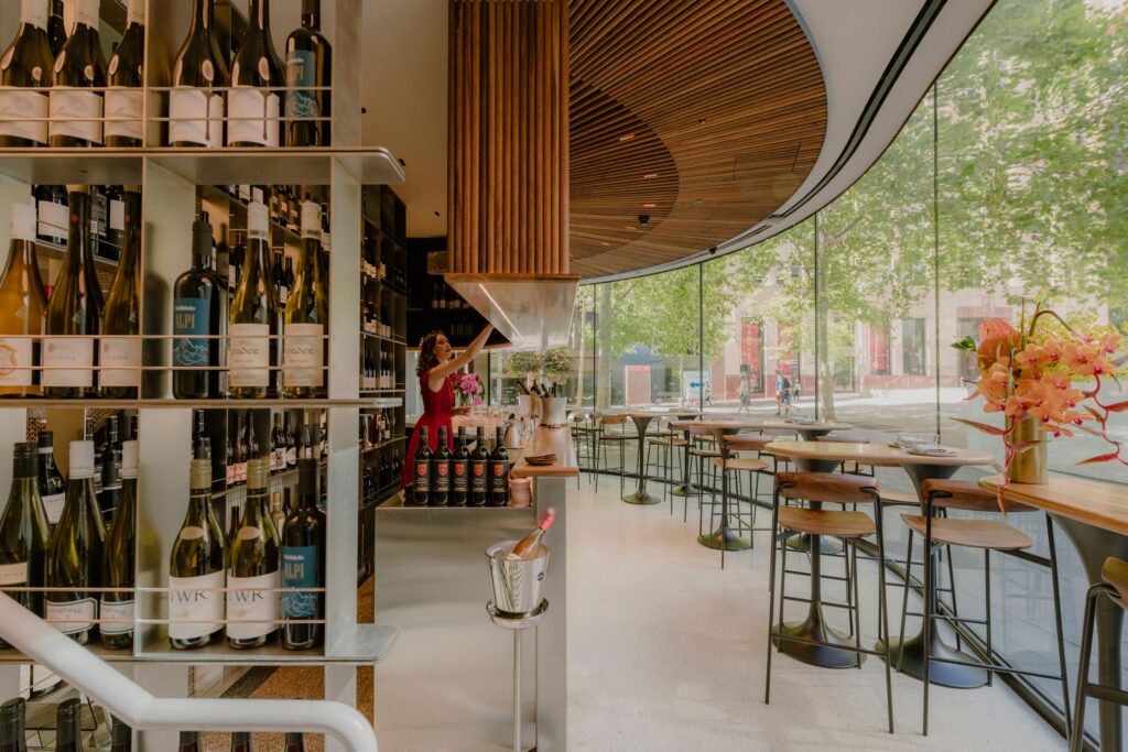wine bar for corporate events sydney