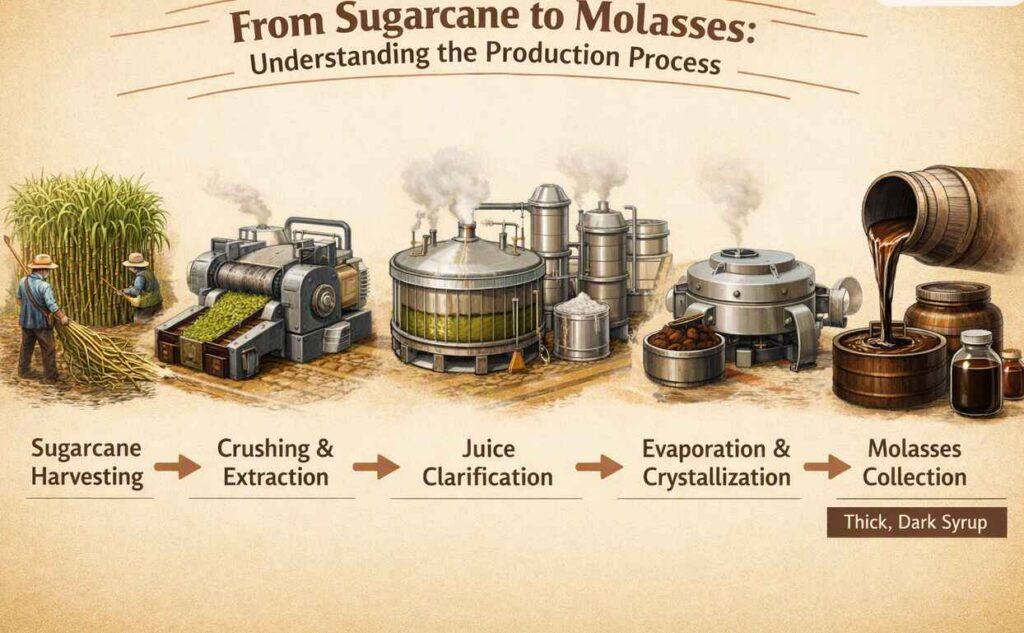 From-Sugarcane-to-Molasses-Understanding-the-Production-Process